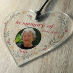 Remembrance Christmas Decoration Personalised Photo Bauble