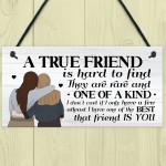 TRUE FRIEND Friendship Gift For Best Friend Gift For Her