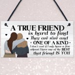 TRUE FRIEND Friendship Gift For Best Friend Gift For Her