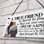 TRUE FRIEND Friendship Gift For Best Friend Gift For Her