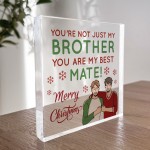 Brother Gifts Christmas Gifts For Brother Acrylic Plaque Gifts