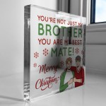 Brother Gifts Christmas Gifts For Brother Acrylic Plaque Gifts