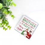 Brother Gifts Christmas Gifts For Brother Acrylic Plaque Gifts