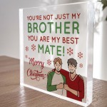 Brother Gifts Christmas Gifts For Brother Acrylic Plaque Gifts