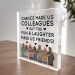 Colleague Gift Plaque Secret Santa Gifts Christmas Thank You