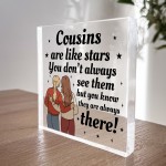 Cousin Gift For Birthday Christmas Cousin Plaque Novelty Gifts