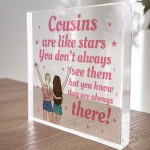 Cousin Gift COUSIN PLAQUE Christmas Birthday Gift For Cousin