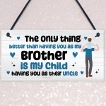 Christmas Birthday Gifts For Uncle From Niece Nephew Wall Plaque