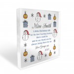 Personalised Teaching Assistant Gifts For Christmas Teacher Gift