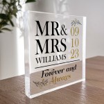 Wedding Gifts For Mr And Mrs Personalised Gift For Couple