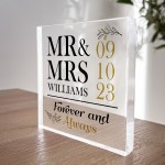 Wedding Gifts For Mr And Mrs Personalised Gift For Couple