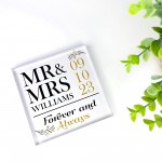 Wedding Gifts For Mr And Mrs Personalised Gift For Couple