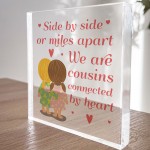 Cousin Gift Special Gift For Cousin Birthday Christmas Block