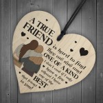 TRUE FRIEND Plaque Friendship Gift Friendship Sign Christmas