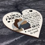 TRUE FRIEND Plaque Friendship Gift Friendship Sign Christmas