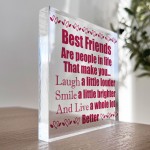 Best Friend Gifts For Christmas Acrylic Plaque Friendship Gifts