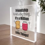 Friendship Gift Plaque For Christmas Birthday Secret Santa