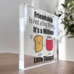 Friendship Gift Plaque For Christmas Birthday Secret Santa