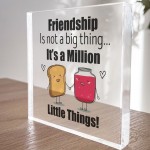 Friendship Gift Plaque For Christmas Birthday Secret Santa