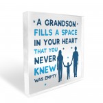 Grandson Gifts Novelty Grandson Gift For Christmas Birthday