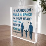 Grandson Gifts Novelty Grandson Gift For Christmas Birthday