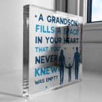 Grandson Gifts Novelty Grandson Gift For Christmas Birthday