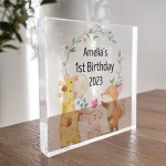 PERSONALISED First Birthday Gifts For Baby Boy Baby Girl 1st