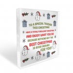 Teacher Gifts For Christmas Special Teacher Plaque Thank you