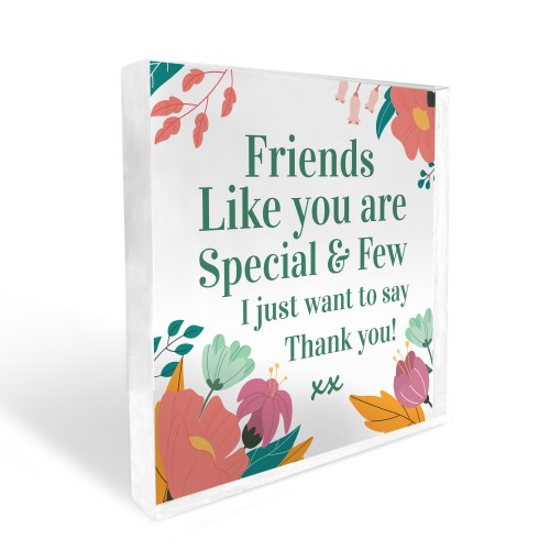 Friendship Plaque Gifts For Friend Acrylic Best Friend Plaque