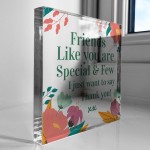 Friendship Plaque Gifts For Friend Acrylic Best Friend Plaque