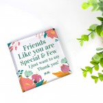 Friendship Plaque Gifts For Friend Acrylic Best Friend Plaque