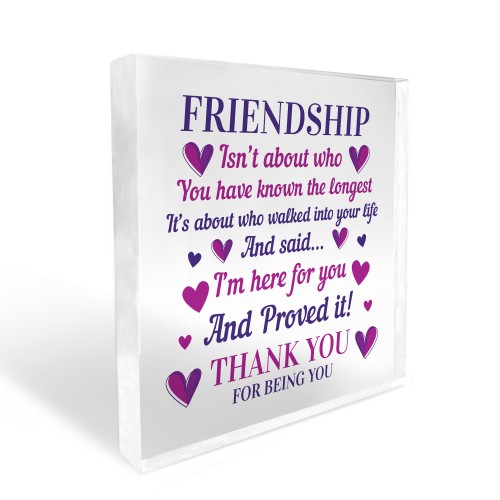 Friendship Plaque Best Friends Gifts Women Friendship Gifts