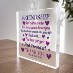 Friendship Plaque Best Friends Gifts Women Friendship Gifts