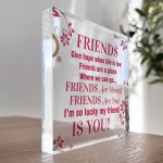 Friend Gift For Christmas Best Friend Friendship Plaque