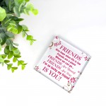 Friend Gift For Christmas Best Friend Friendship Plaque