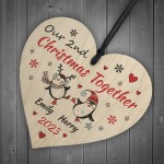 Our 2nd Christmas Together Decoration Personalised Couple Gift