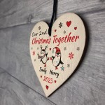 Our 2nd Christmas Together Decoration Personalised Couple Gift