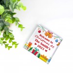 Personalised Christmas Decoration Welcome Christmas Ornament