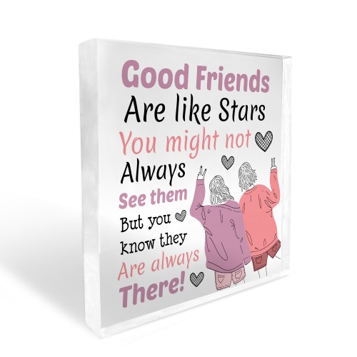 Best Friend Plaque Friend Friendship Gift Christmas Birthday