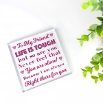 Best Friend Inspirational Gift For Friend Friendship Plaque