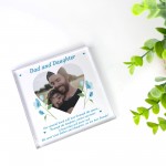 Dad And Daughter Gift Plaque Personalised Dad Gift Birthday