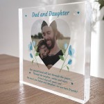 Dad And Daughter Gift Plaque Personalised Dad Gift Birthday