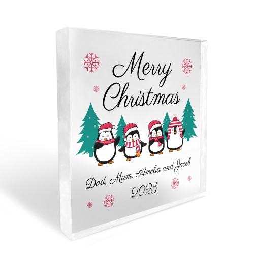 Merry Christmas Decoration Personalised Christmas Ornament