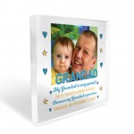 Personalised Grandad Gifts For Christmas Birthday Photo Block