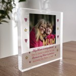 Personalised Mum Gifts For Christmas Birthday Photo Block Mum