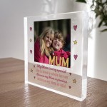 Personalised Mum Gifts For Christmas Birthday Photo Block Mum