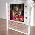 Personalised Mum Gifts For Christmas Birthday Photo Block Mum