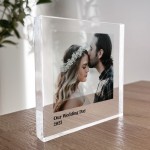 Personalised Wedding Gift OUR WEDDING DAY Mr And Mrs Gift