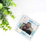 Dad Gifts Personalised Photo Block Gift For Dad Christmas