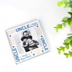 Uncle Gifts Personalised Photo Block Gift For Uncle Christmas